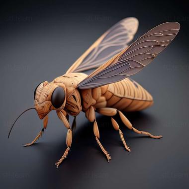 3D model Polistes rothneyi (STL)